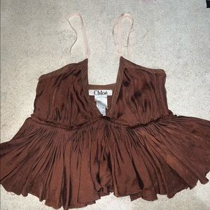 Chloe Brown Stylish Top